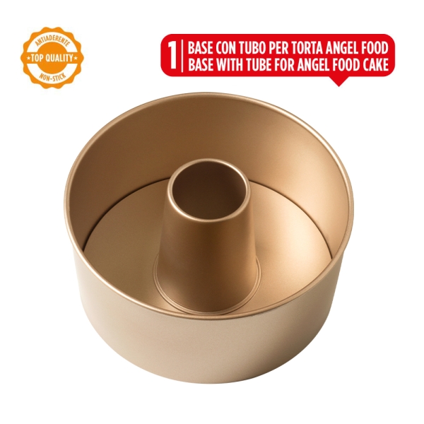 Chiffon Cake Pan Rose Gold